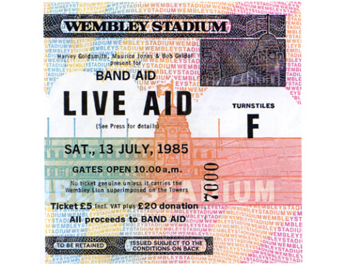 The British Music Experience hosts Live Aid concert exhibition